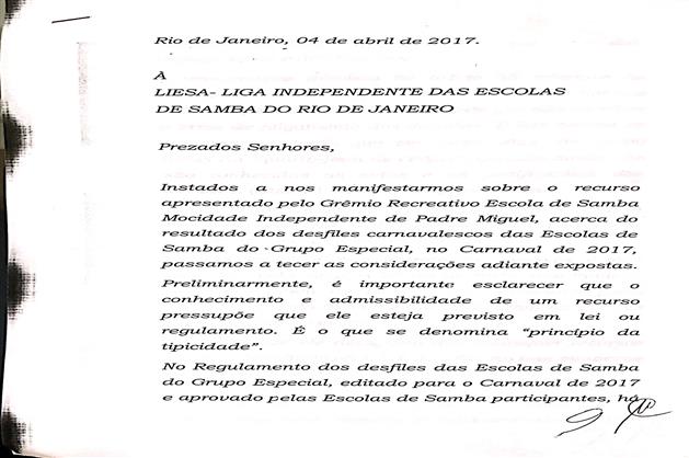Portela entrará com recurso na Liesa para anular divisão do título