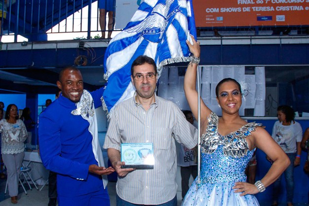 Evento na Portela homenageou casais de mestre-sala e porta-bandeira