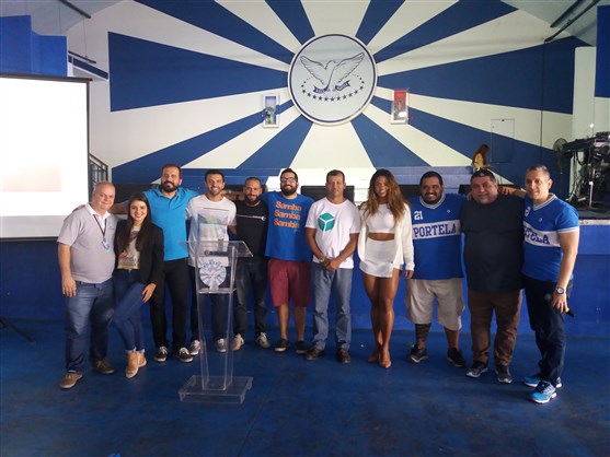 Aulão na Portela marca início de importante parceria para pré-vestibular social