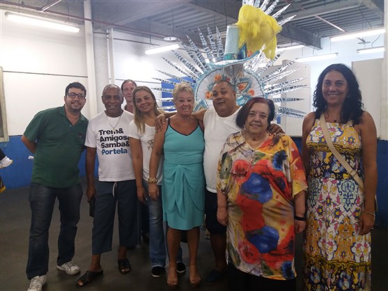 Presidentes de alas comerciais da Portela conhecem protótipos 